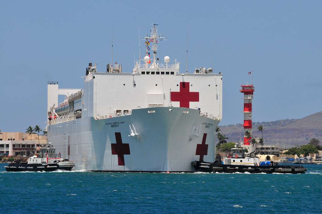 The Military Sealift Command Hospital Ship Unsn Mercy Picryl Public Domain Search 9048