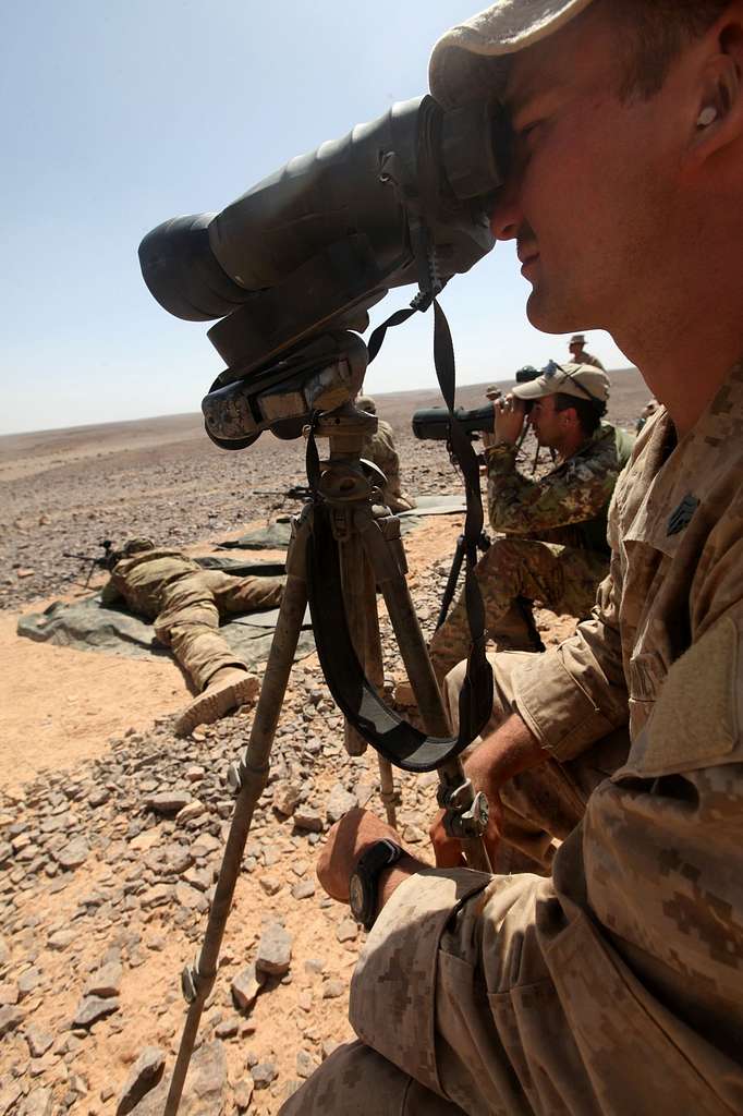 Marines From Scout Sniper Platoon Battalion Landing Picryl Public Domain Media Search