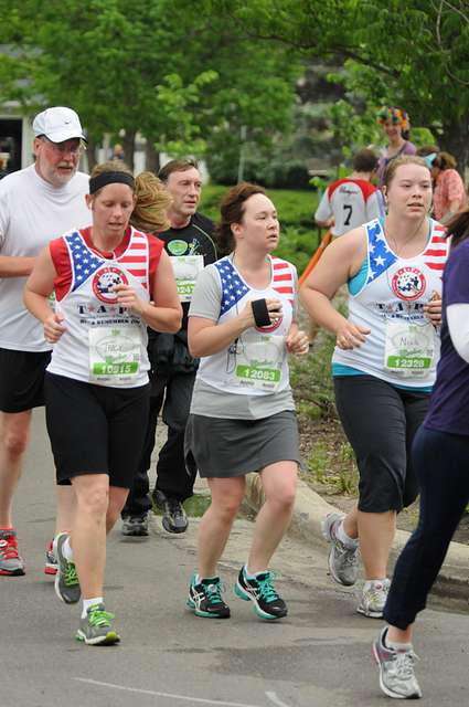 From left to right, Tracy Lien, Brigit Sprenger and - PICRYL - Public ...