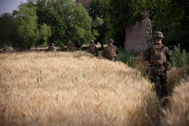 U S Marines With 1st Squad 2nd Platoon Charlie Company Nara