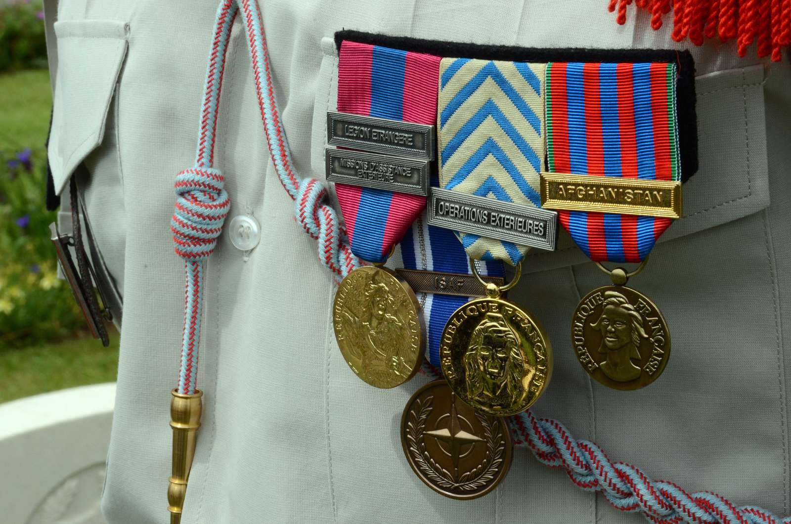 A French Foreign Legion Solider Displays His Medals NARA DVIDS   A French Foreign Legion Solider Displays His Medals 01ce3f 1600 