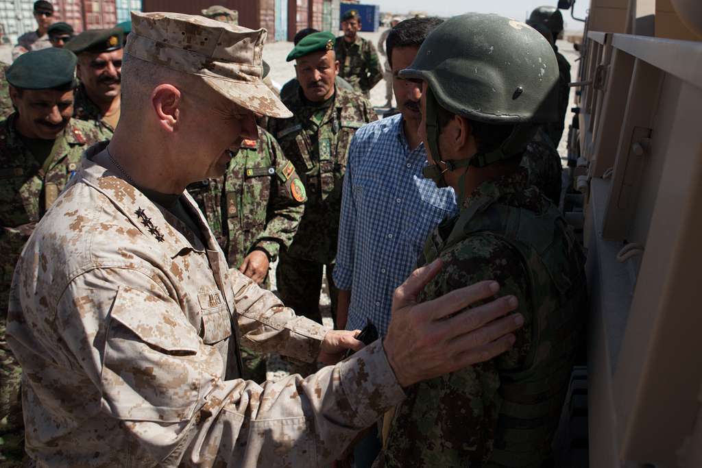 General John R. Allen, commander of International Security - NARA ...