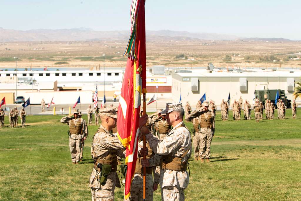 Lt. Col. Kevin F. Murray receives command of Marine - PICRYL - Public ...