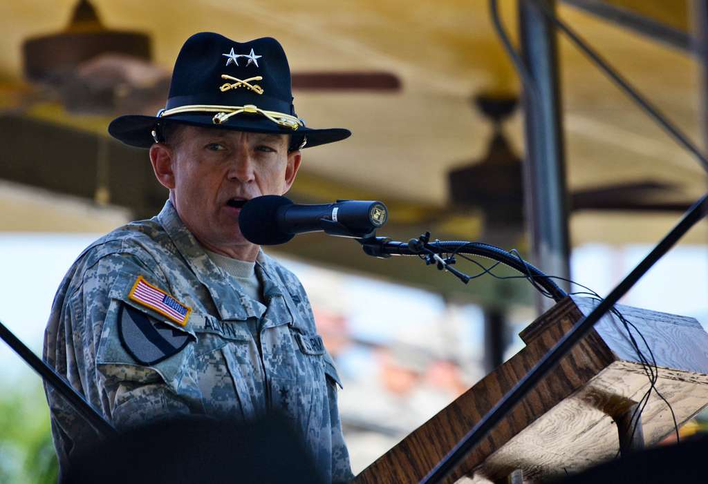 Maj. Gen. Dan Allyn, former commanding general of the - NARA & DVIDS ...