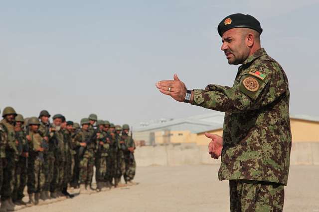 Brig. Gen. Abdul Wasea, commanding general of the Afghan - NARA & DVIDS ...