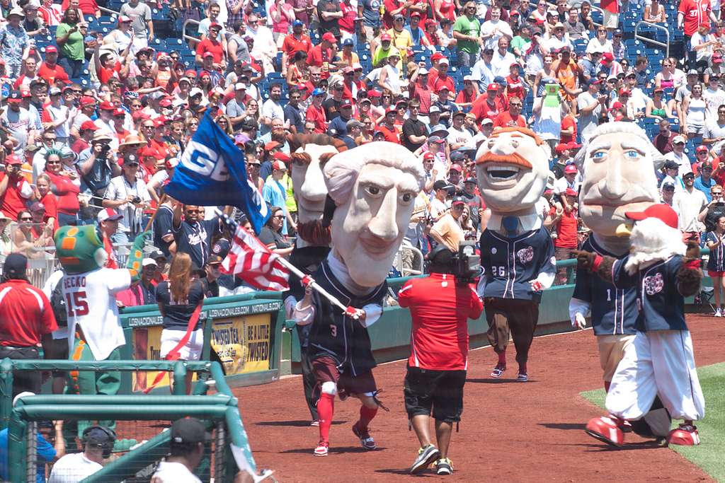 DVIDS - Images - CMC Throws First Pitch at Washington Nationals