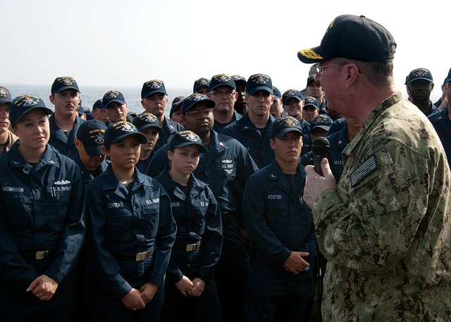 Vice Adm. John Miller, commander of U.S. Naval Forces - NARA & DVIDS ...