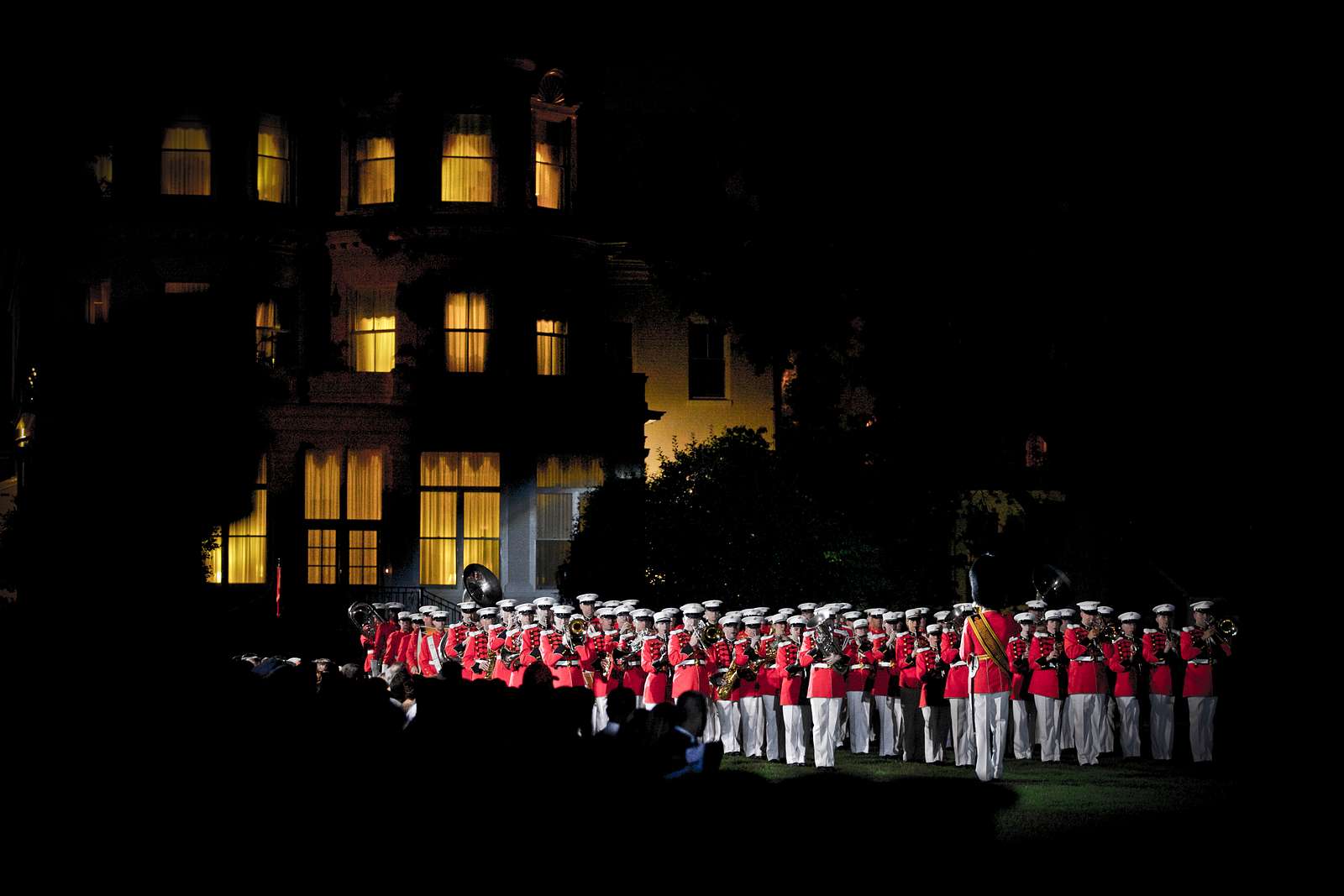 Members Of The U S Marine Corps Band Perform During Nara And Dvids