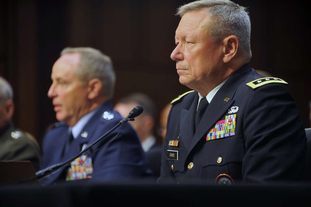 Air Force Gen. Mark A. Walsh III and Army Lt. Gen. - NARA & DVIDS ...