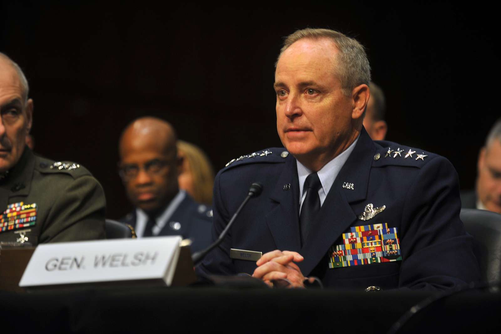 Air Force Gen. Mark A. Walsh III testifies before the - NARA & DVIDS ...