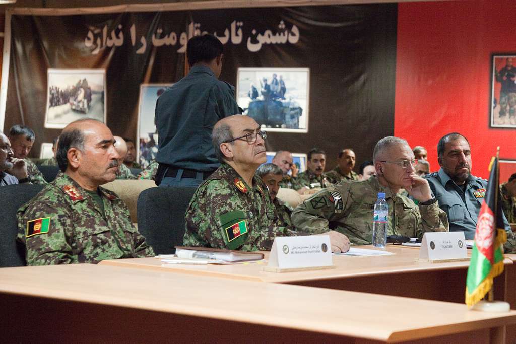 Commanders in the Afghan National Army, Afghan Uniform - NARA & DVIDS ...