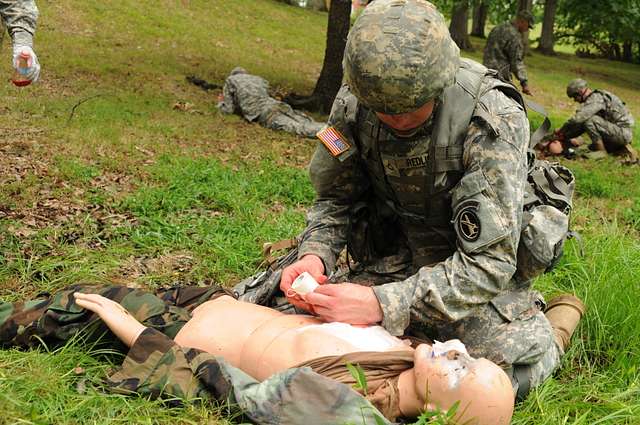 FORT FISHER, N.C. – In an assimilated field combat lifesaver