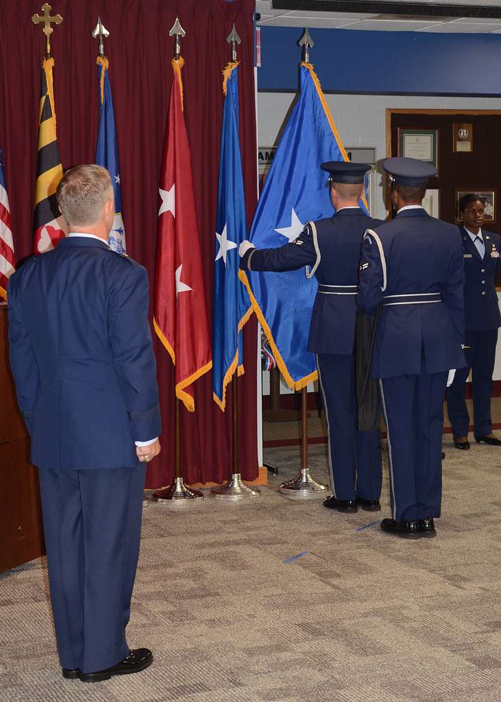 DVIDS - Images - Maryland National Guard Unfurls U.S. Flag at