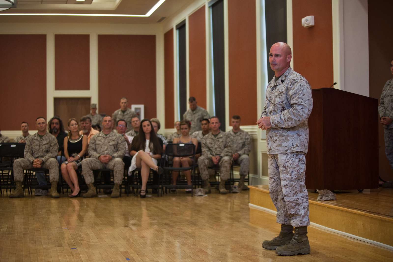 Sgt. Maj. Craig D. Cressman, the outgoing sergeant - NARA & DVIDS ...