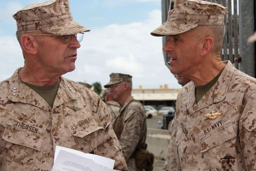 U S Marine Corps Lt Gen Duane Thiessen Outgoing Nara And Dvids