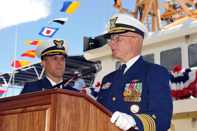 Coast Guard Cutter Richard Etheridge Commissioning Ceremony - NARA ...