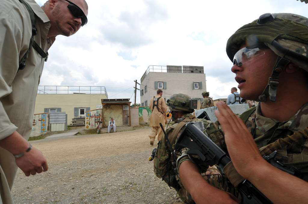 A Georgian Army Soldier Alpha Company 12th Light Nara And Dvids