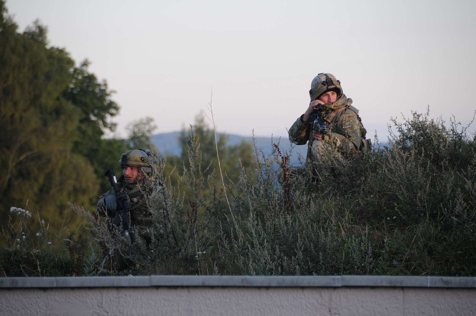 Georgian army soldiers of the 32nd Infantry Battalion - NARA & DVIDS ...