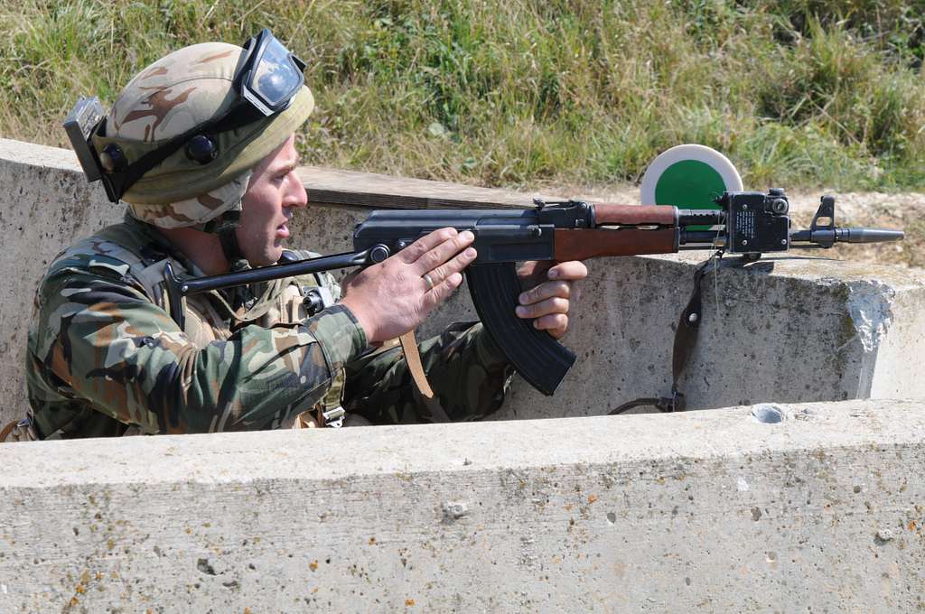 A Bulgarian Army Soldier, Replicating An Afghan National - Nara & Dvids 