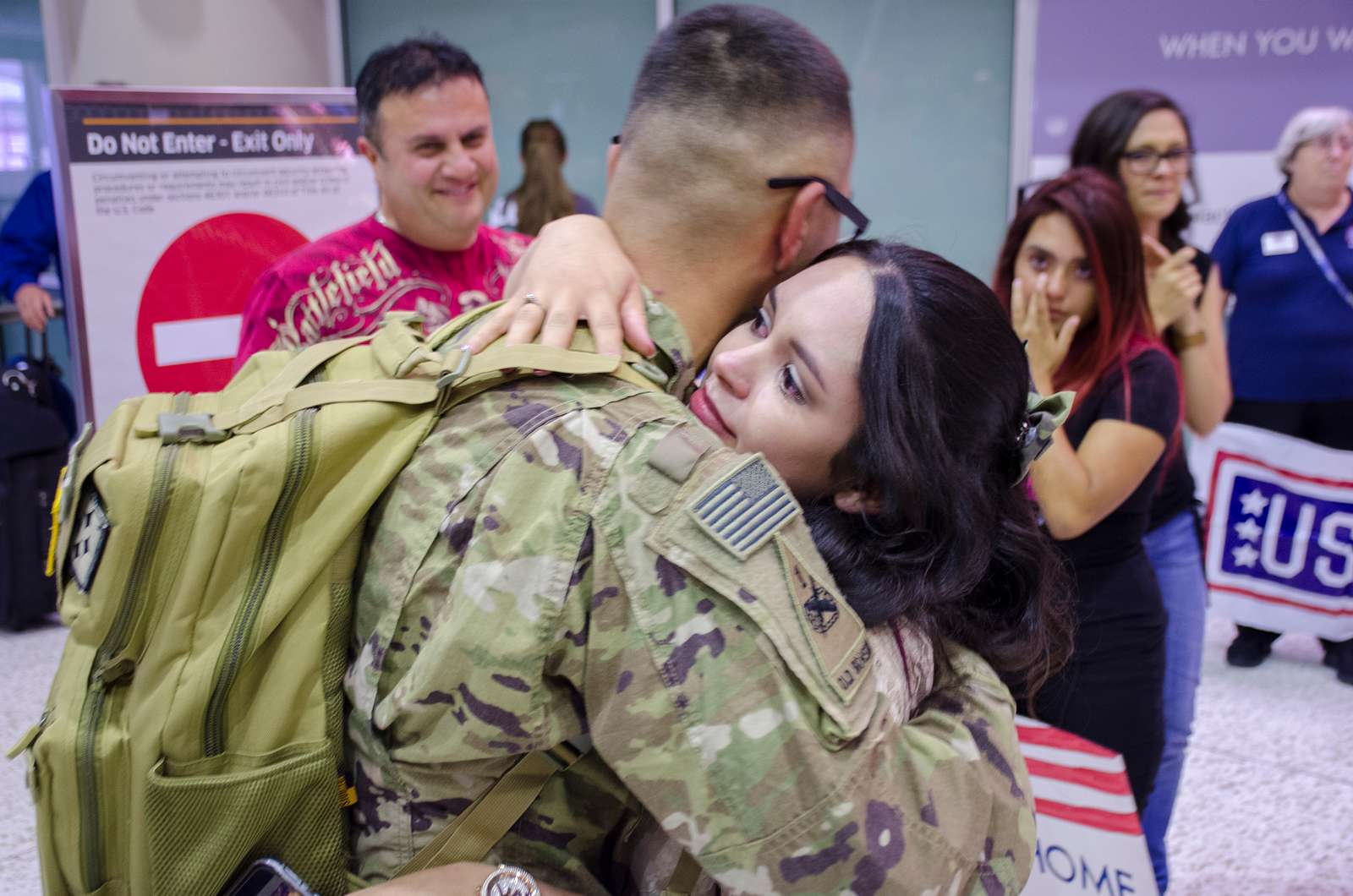 Sgt. Maj. Carlos A. Ruiz, Force Sergeant Major, Marine Forces Reserve  (MARFORRES), receives the first shot of the Moderna COVID-19 vaccination at  Marine Corps Support Facility New Orleans, Mar. 2, 2021. MARFORRES