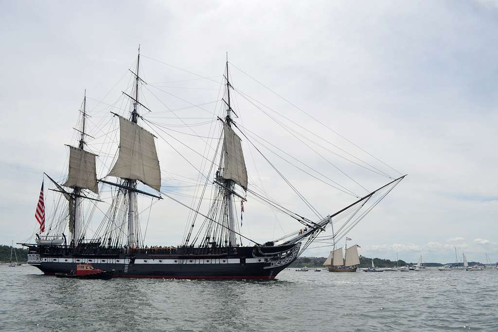 USS Constitution sets sail for the first time since - PICRYL Public ...