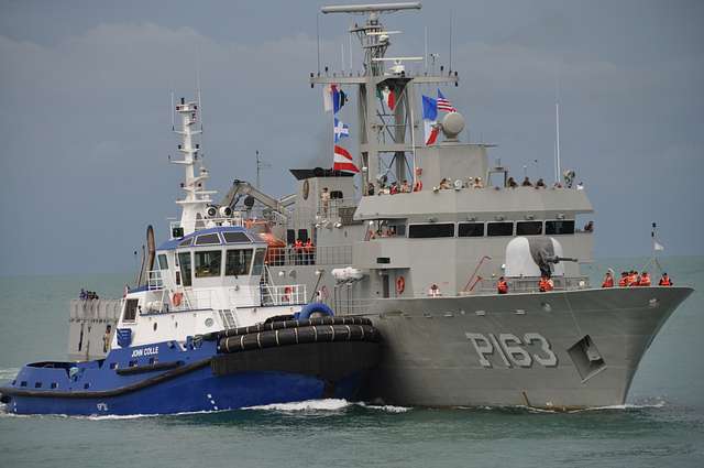 Mexican navy ocean patrol boat ARM Independencia (PO-163) - NARA ...