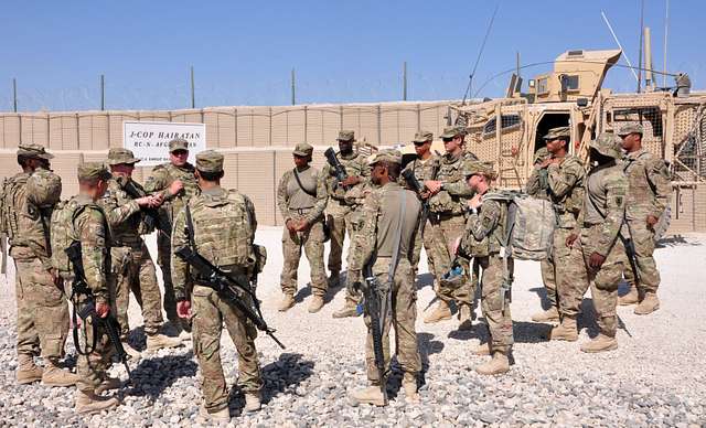 Soldiers with the 276th Transportation Detachment (Automated - PICRYL ...