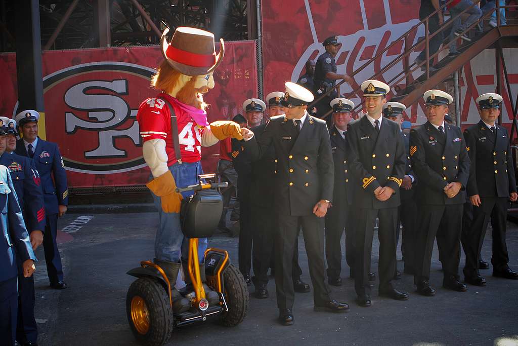 Sourdough Sam  Official Mascot of the San Francisco 49ers