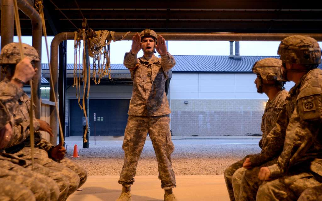 Army Sgt. Cory Ballentine, a jumpmaster with the 82nd - NARA & DVIDS Public  Domain Archive Public Domain Search