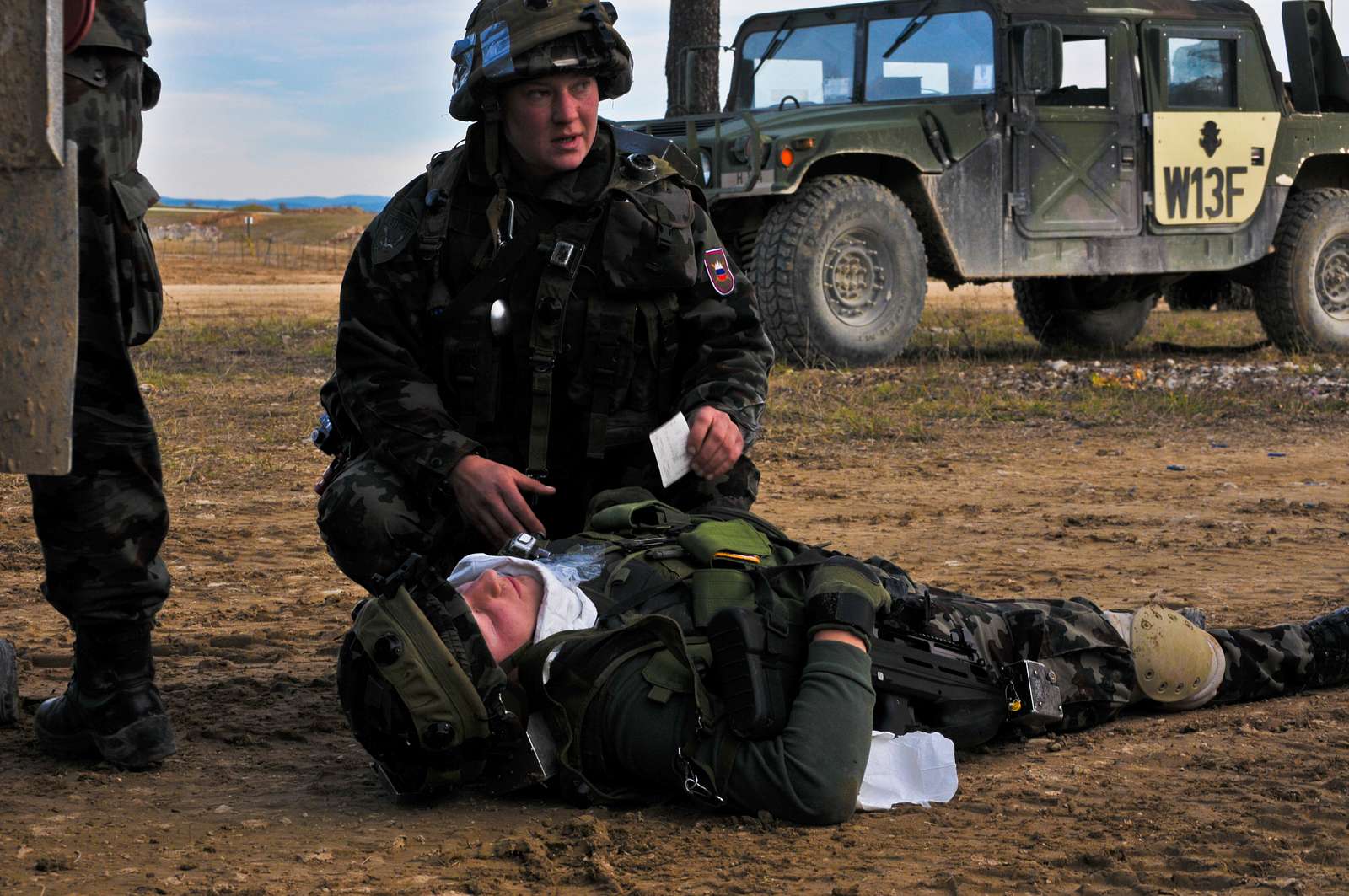 A Slovenian soldier attached to U.S. Army 2nd Cavalry - NARA & DVIDS ...