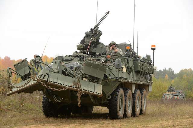 A 2nd Cavalry Regiment Stryker Engineer Support Vehicle - NARA & DVIDS ...