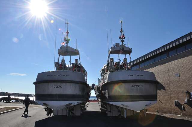 DVIDS - Images - 47 foot motor lifeboat in Northwest Pacific Ocean