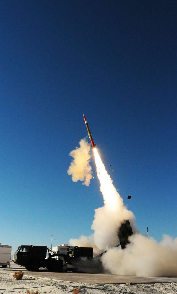 A Medium Extended Air Defense System missile is launched - NARA & DVIDS ...