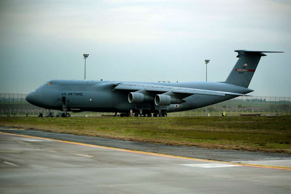 Us Air Force C 5 Galaxy Cargo Aircraft From The Nara And Dvids Public Domain Archive Public