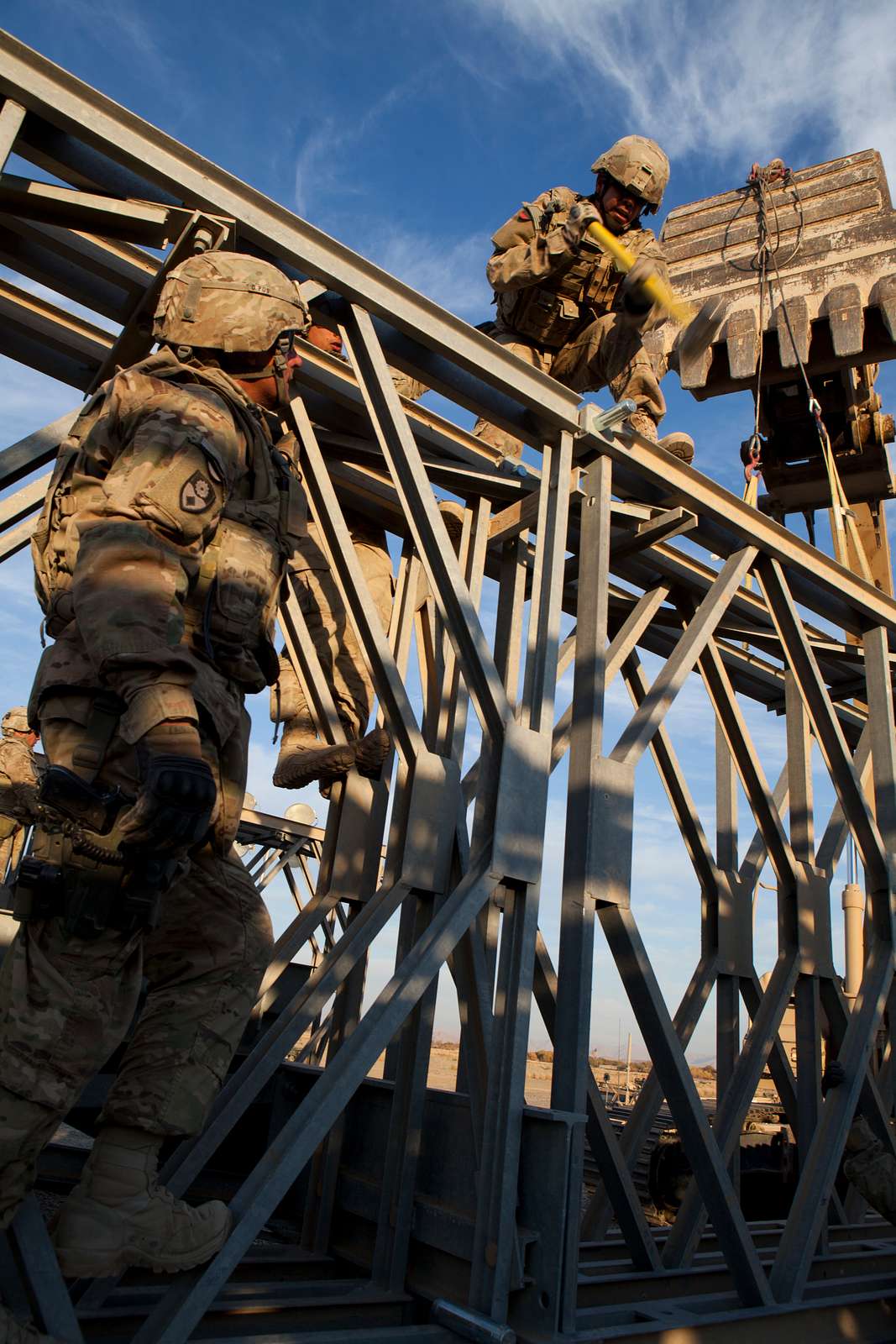 U.S. Army soldiers assigned to the 132nd Multirole - NARA & DVIDS ...