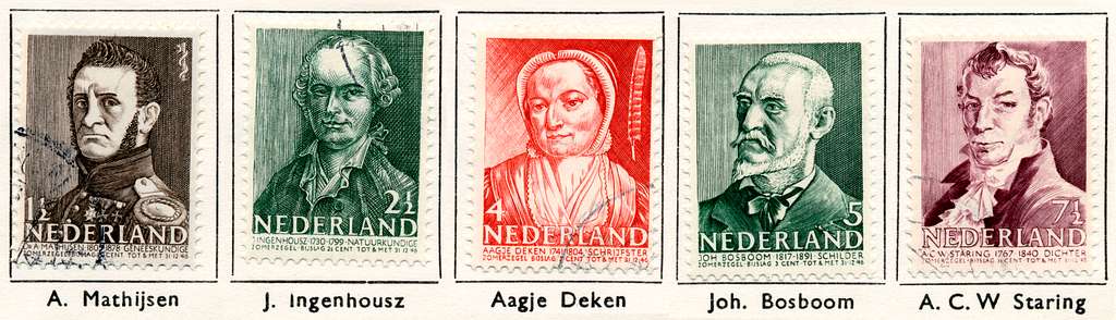 Postzegel NL 1941 nr392-396 - public domain postal stamp scan - PICRYL - Public  Domain Media Search Engine Public Domain Image