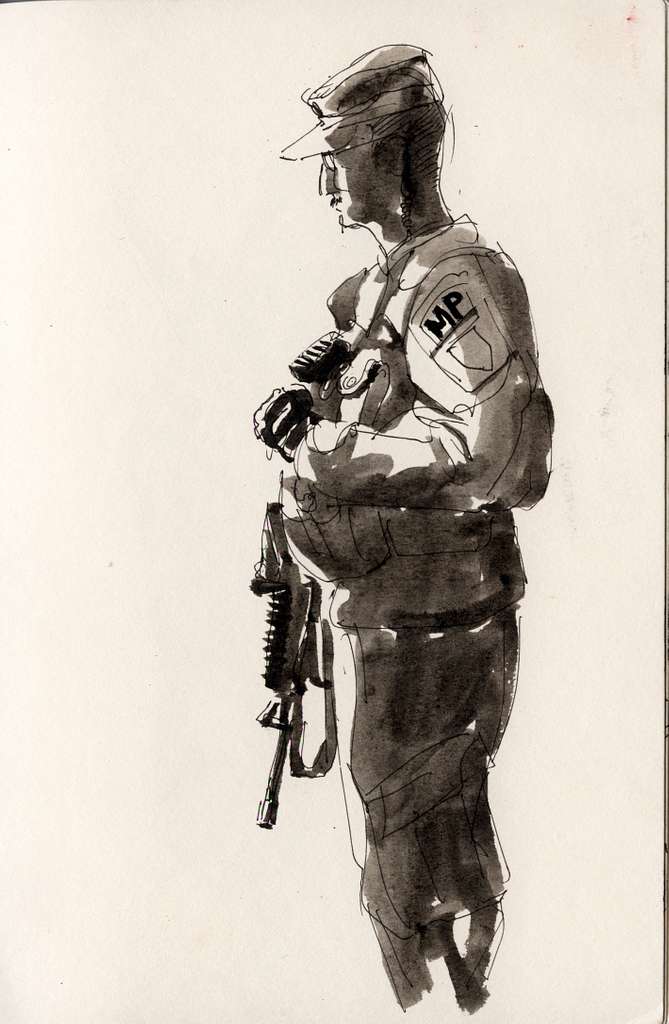 Army girl in sketch #art #sketch #painting #drawing #desig… | Flickr