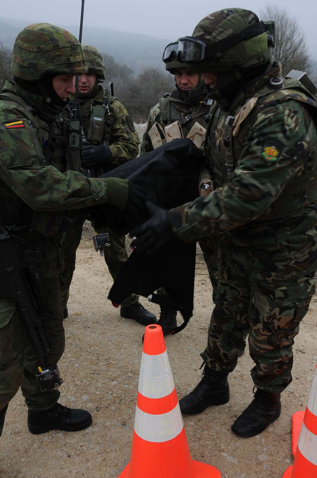 A Lithuanian Army Soldier Of The Lithuanian Land Force - NARA & DVIDS ...