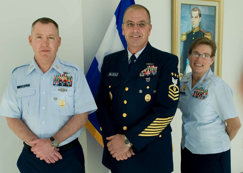 Master Chief Petty Officer of the Coast Guard Michael P. Leavitt ...