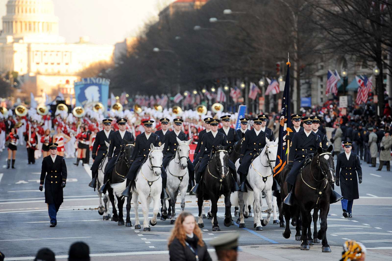 The Caisson Platoon of the Army's 3rd U.S. Infantry NARA & DVIDS