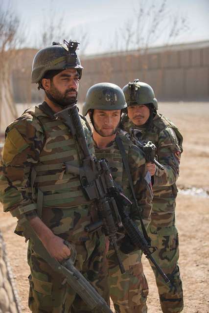 Afghan Commandos from 3rd Company, 7th Special Operations - PICRYL ...