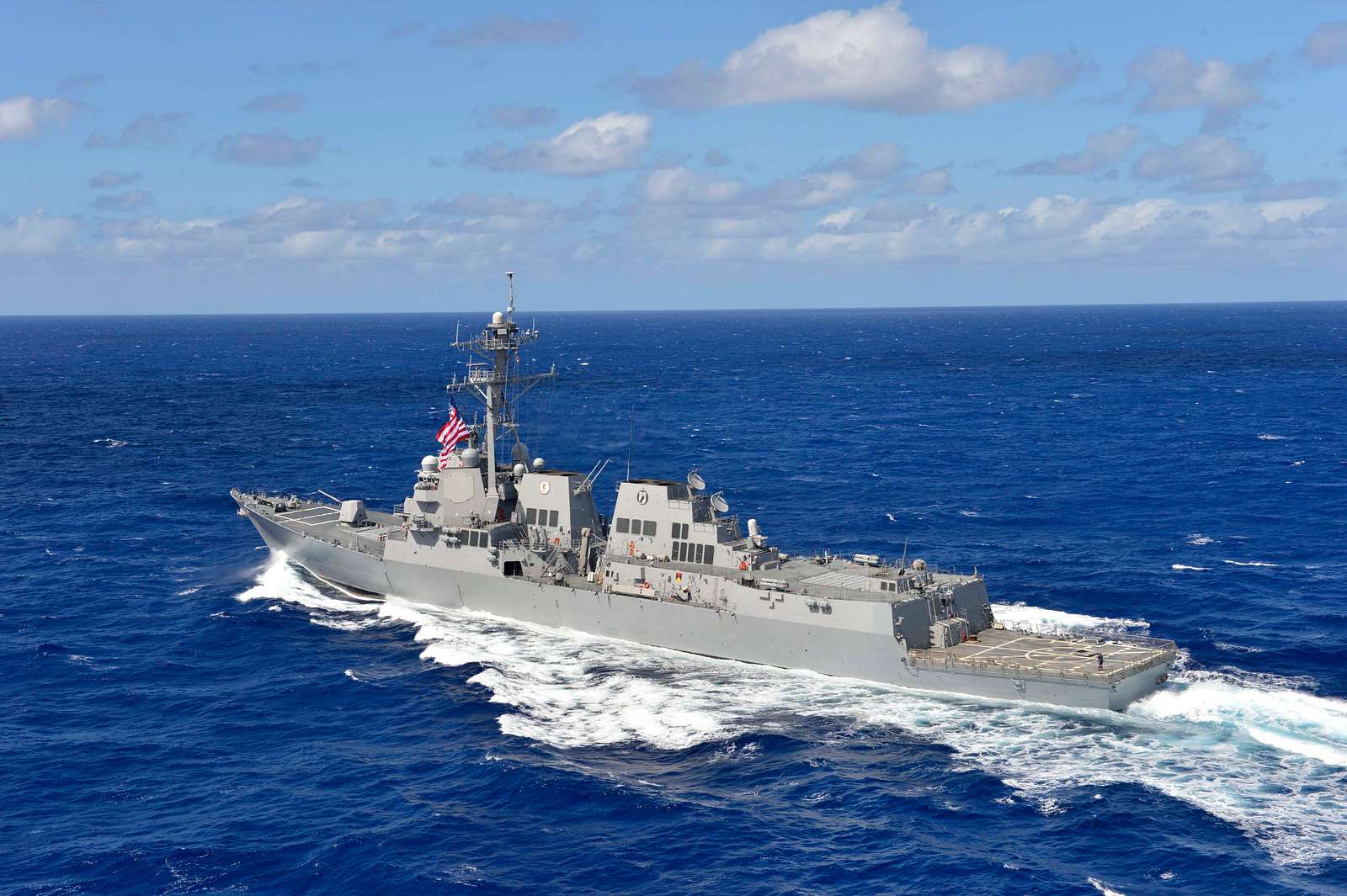 The Arleigh-burke Class Guided-missile Destroyer Uss - Nara & Dvids 