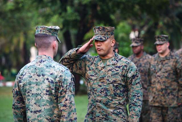 U.S. Marine Corps 1st Lt. Victor Resillas, civil affairs - PICRYL ...