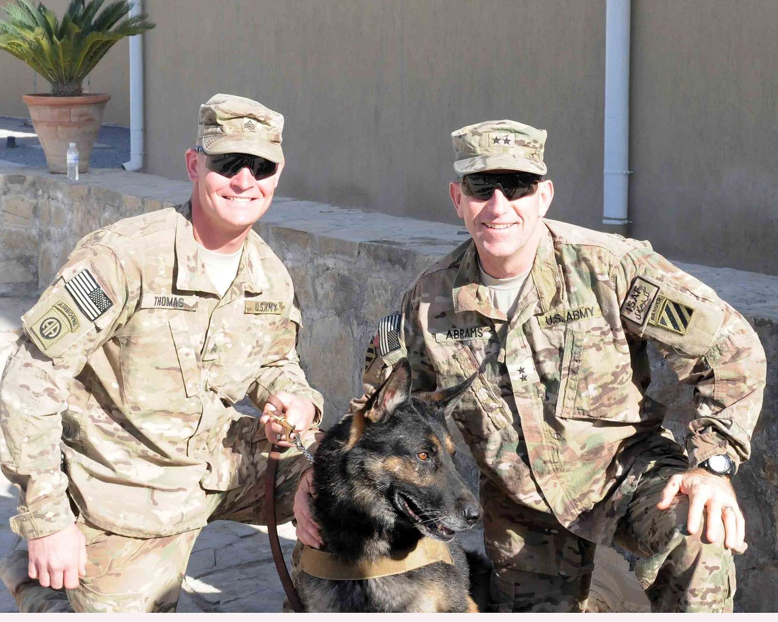 U.S. Army Sgt. Shawn Thomas, left, and his military - NARA & DVIDS ...