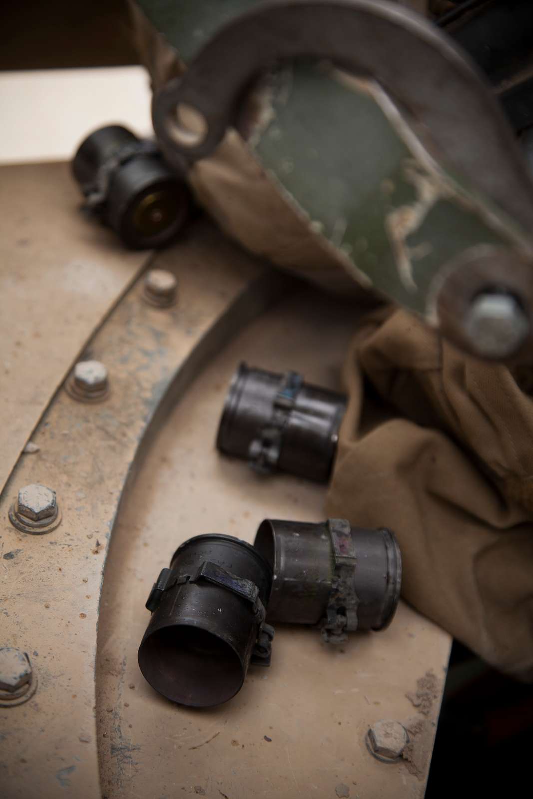 40mm Grenade Launcher Rounds Casings Lay Inside A Turret Nara And Dvids