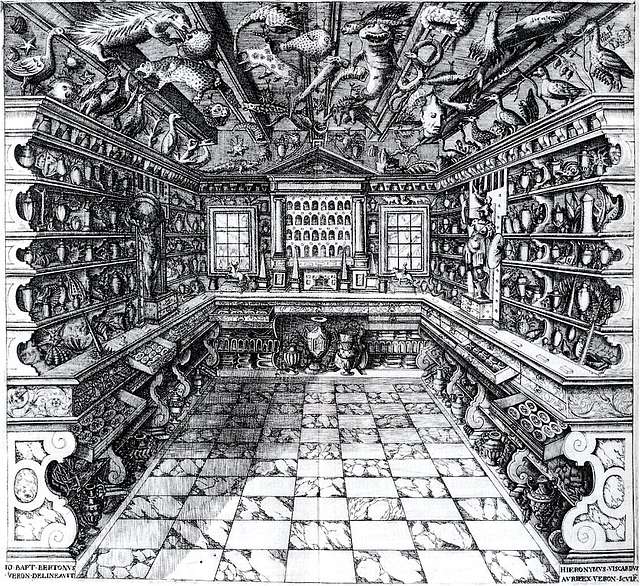 Cabinet de curiosités (genre pictural) — Wikipédia
