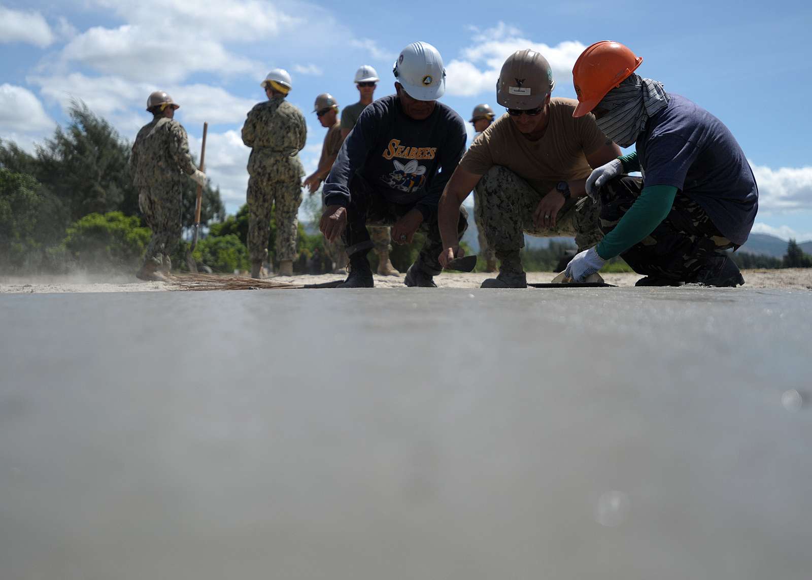 From Left: Philippine Navy Seabee Chief Builder Florentino - NARA ...