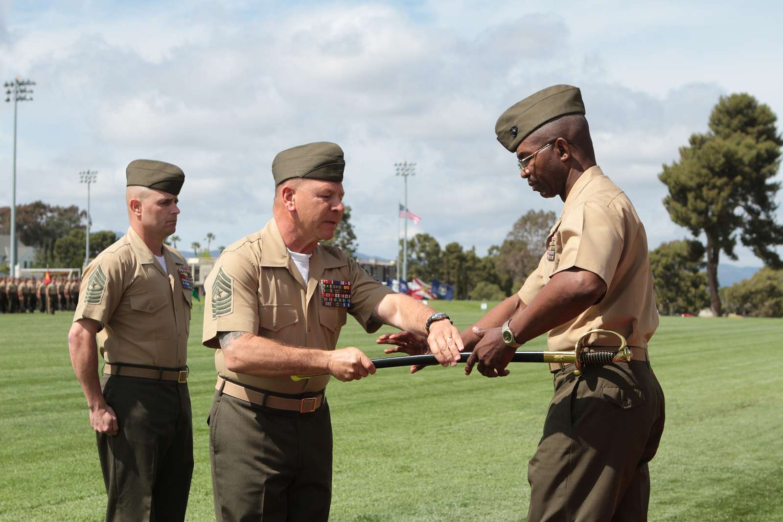 Sergeant Major Michael L. Kufchak, the former 1st Marine - NARA & DVIDS ...