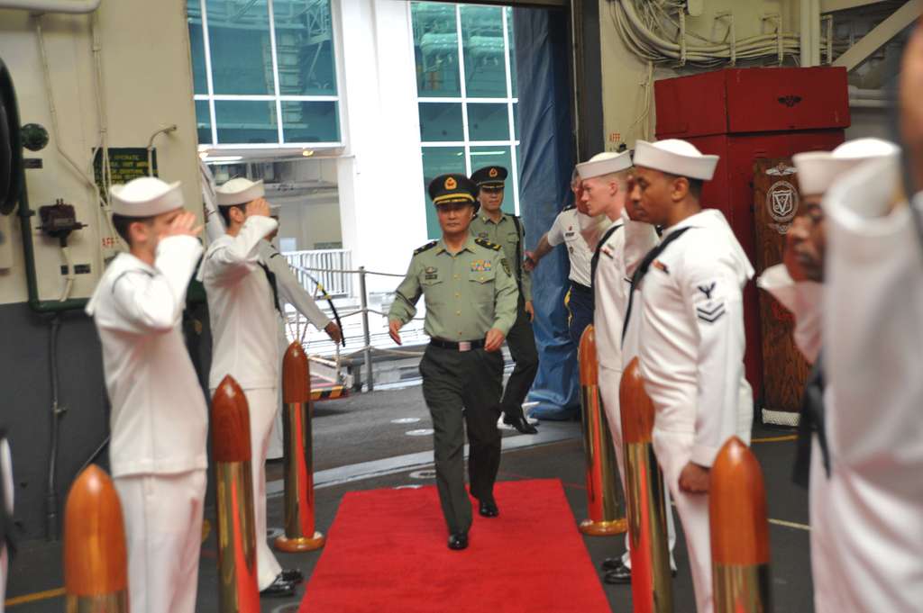 Maj. Gen. Dong Chao, Deputy Commander Of The People's - Picryl Public 