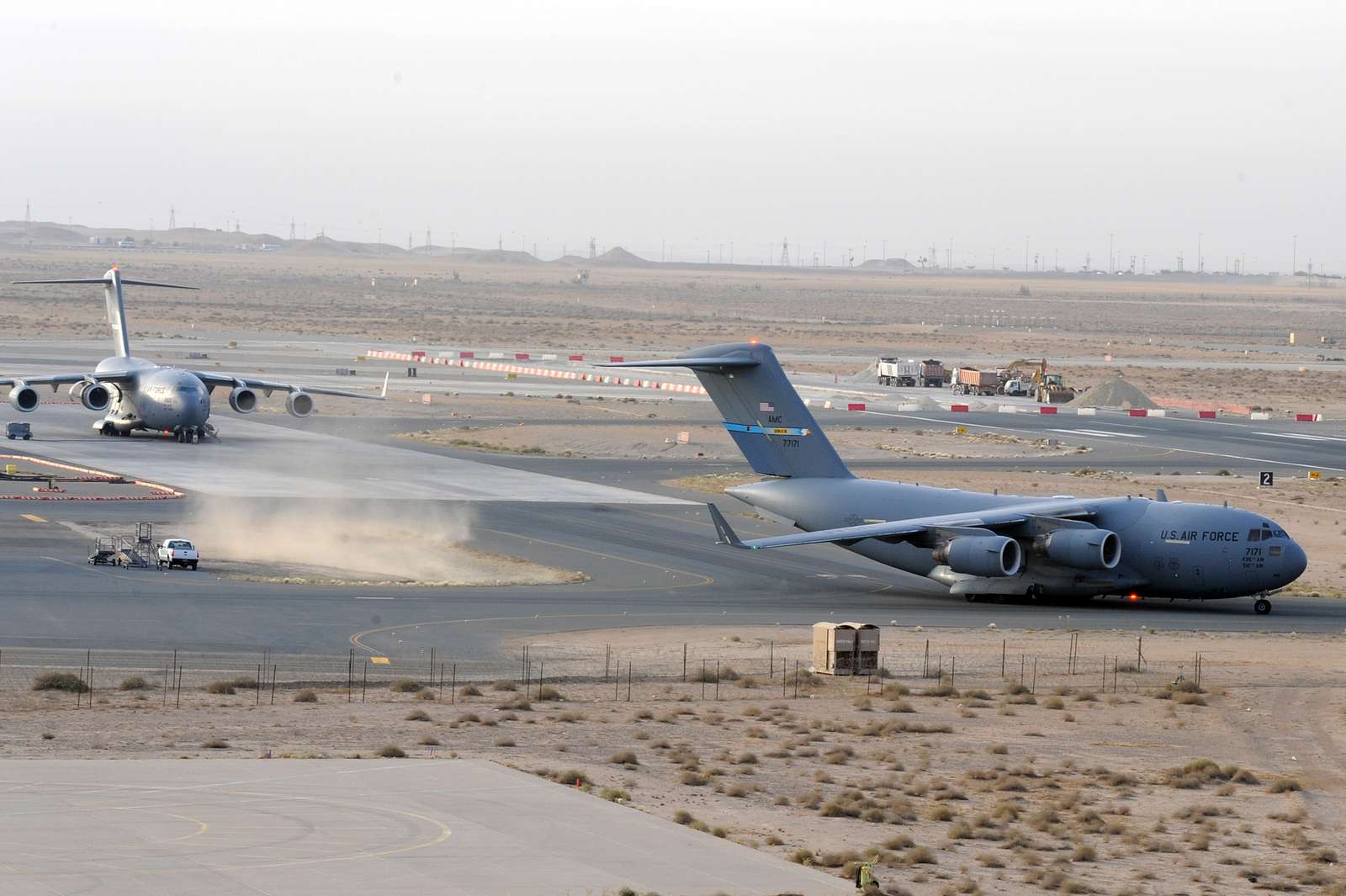 An Air Mobility Command C-17 Globemaster III deployed - NARA & DVIDS ...